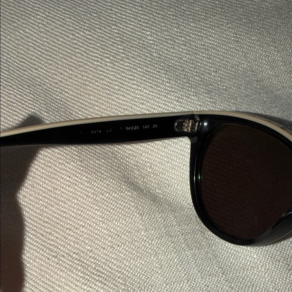 CHANEL Black and tan Sunglasses - Picture 7 of 10